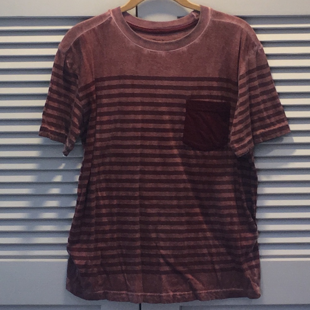 Grey Matter Concepts  Maroon Crew Neck T-Shirt